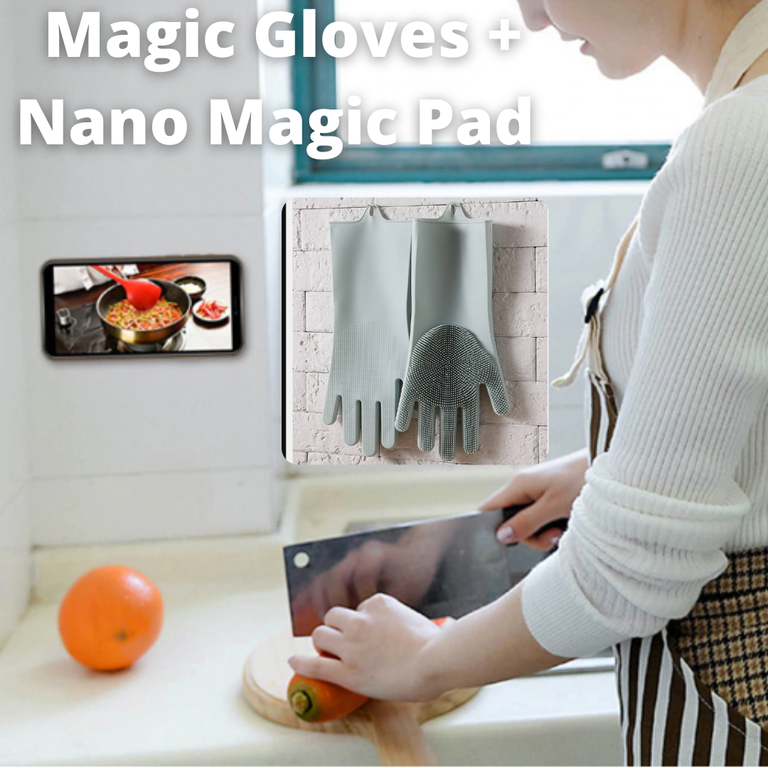 Magic Gloves [All-In-One] + Free Gift [Nano Magic Pad] - CharmKart